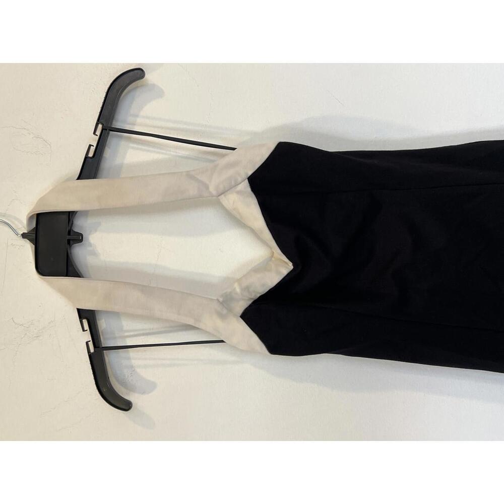 NICHOLAS Jane Midi Dress in Solid Black & Milk - Picture 5 of 12
